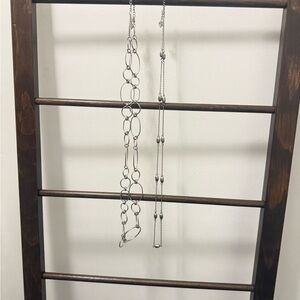 Set of long fashion necklaces